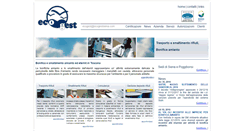 Desktop Screenshot of ecogestsiena.com